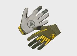 Endura SingleTrack rukavice Olive Green / Yellow