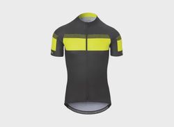 Giro Chrono Sport pánský dres krátký rukáv Black/Hi Yellow Sprint