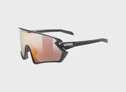 Uvex Sportstyle 231 2.0 cyklistické brýle P Black Mat/Mirror Red