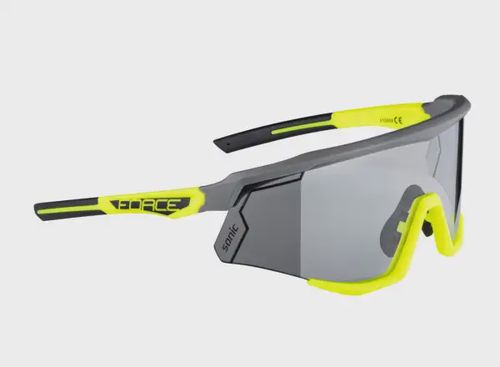 Force Sonic cyklistické brýle šedá/fluo, fotochromatická skla