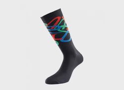 Cinelli COLUMBUS TUBOGRAPHY ponožky vysoké černá XL-XXL