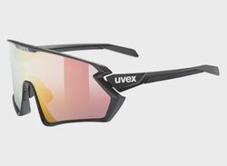 Uvex Sportstyle 231 2.0 Variomatic cyklistické brýle Black Mat/LTM. Red