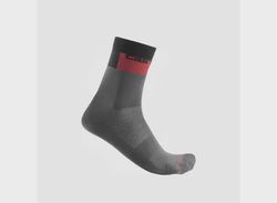 Castelli Blocco 15 Sock Dark Gray