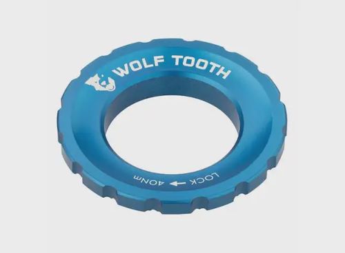 Wolf Tooth Centerlock externí matice modrá
