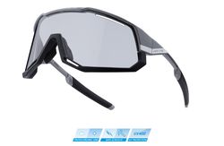 Brýle FORCE ATTIC šedo-černé - fotochromatické sklo