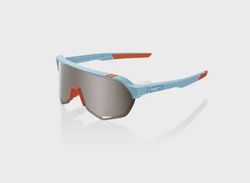 100% Soft Tact Two Tone brýle se zrcadlovými skly modrá/oranžová/stříbrná