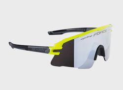Force Ambient cyklistické brýle fluo/šedá, černá zrcadlová skla