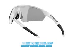 Brýle FORCE ENIGMA bílé mat., fotochromatická skla