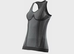SIX2 SMG dámské triko bez rukávů carbon černá