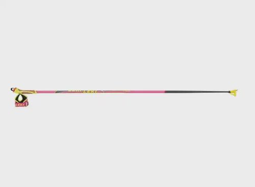 Leki HRC Max F běžecké hole neon pink/neon yellow/carbon structure 140 cm