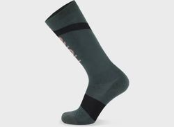 Mons Royale 100595-1037-374 merino ponožky ULTRA CUSHION MERINO SNOW SOCK burnt sage / black