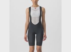 Castelli Cyklistické kalhoty krátké s laclem UNLIMITED CARGO LADY černá