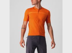 Castelli Unlimited AR pánský dres krátký rukáv Orange Rust