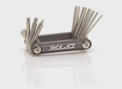 XLC TO-M06 multiklíč 10 funkcí stříbrná