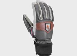 Leki Patrol 3D sjezdové rukavice Graphite/Off White/Maroon 8.0