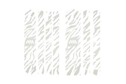 AMS ochranné polepy - FULL - Zebra/White