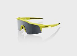 100% Speedcraft SL brýle Soft Tact Banana/Black Mirror Lens