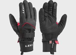 Leki Nordic Thermo Shark běžecké rukavice black/red